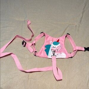 Pink Unicorn Kids Safety Harness